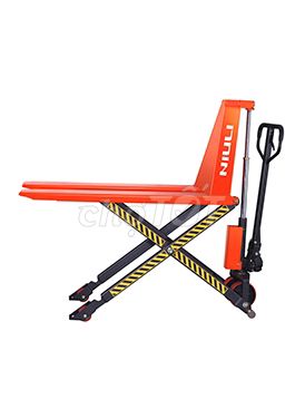 Xe nâng tay kéo cắt nâng cao 80cm, trọng tải 1.5T