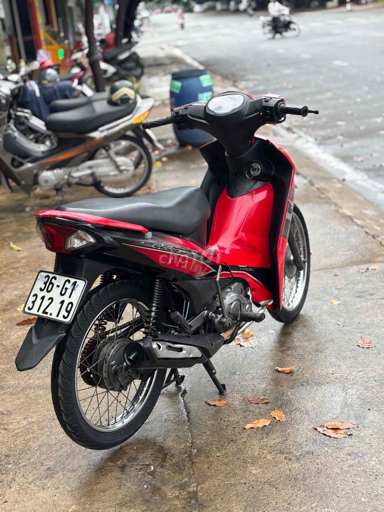 Yamaha Sirius màu Đỏ. Mua bán Xe máy tại Thị xã Bến Cát Bình Dương được đăng bởi xe máy trả góp tín nghĩa  hình 8