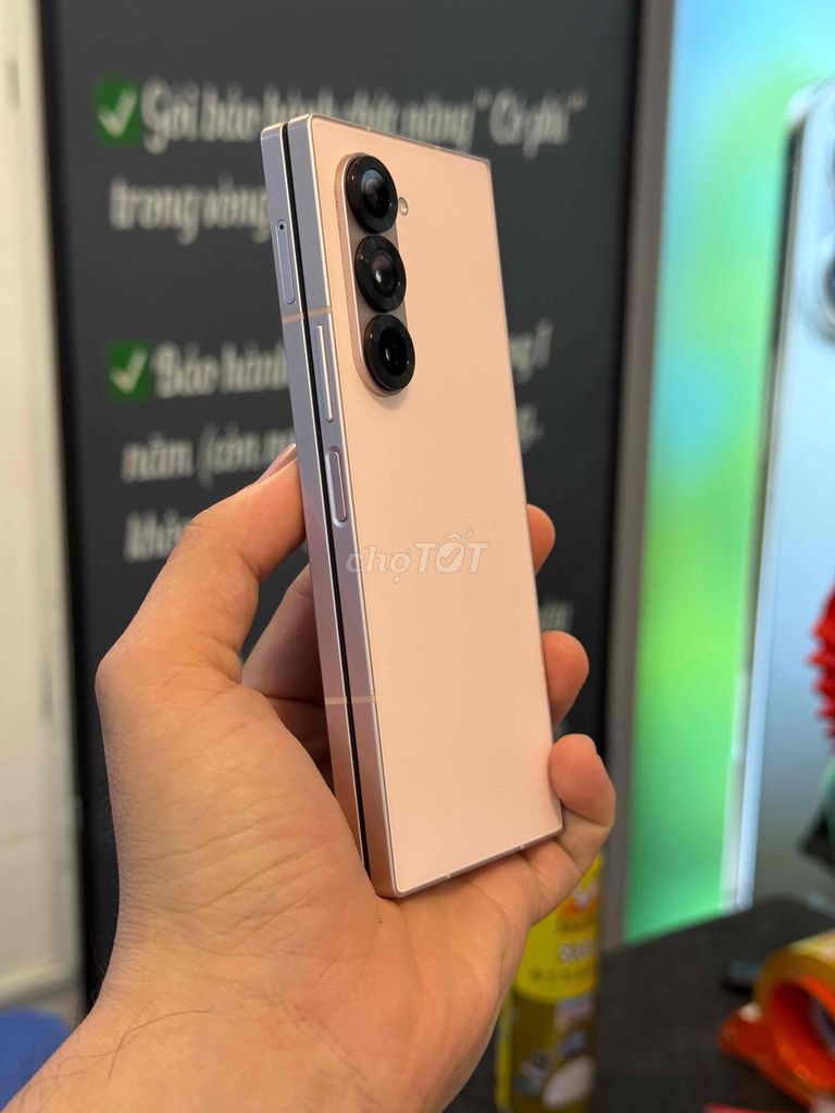 Samsung Fold 6 256GB Hồng. Mua bán Điện thoại tại Quận 3 Tp Hồ Chí Minh được đăng bởi 2 Hand STORE  hình 1