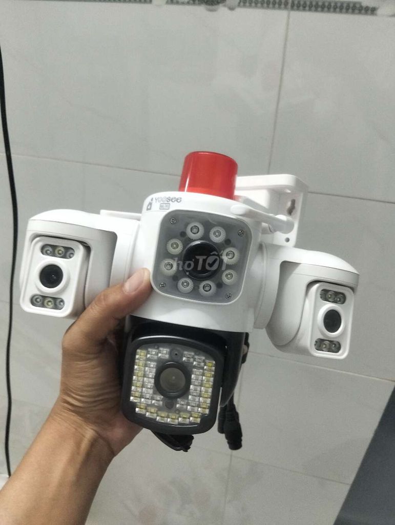 Camera an ninh Yoosee Trắng Góc rộng 3 mắt Mới. Mua bán Máy ảnh, Máy quay tại Thành phố Tuy Hòa Phú Yên được đăng bởi Phạm Ngọc Thi hình 1