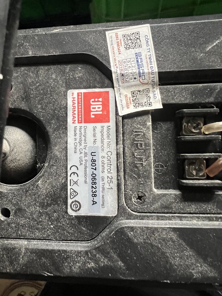 Loa JBL Control 25-1 Đã sử dụng. Mua bán Tivi, Âm thanh tại Quận Nam Từ Liêm Hà Nội được đăng bởi Trà sữa hình 1