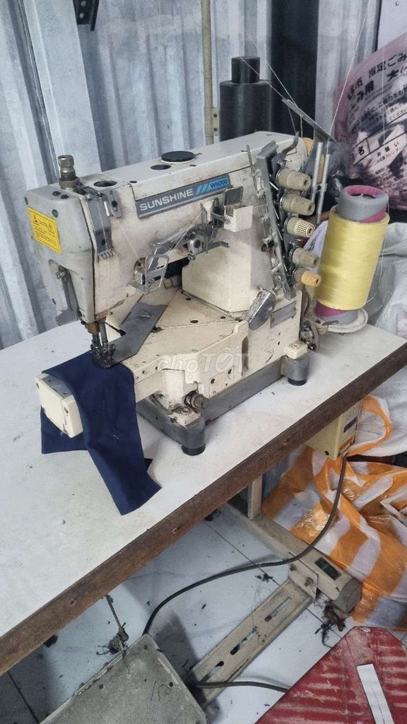 Máy may công nghiệp Kasai W6000 Trắng kem. Mua bán Đồ chuyên dụng, Giống nuôi trồng tại Quận Liên Chiểu Đà Nẵng được đăng bởi trần phong hình 1