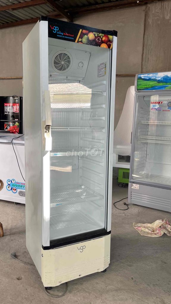 Tủ mát trưng bày Vigo 400L Trắng. Mua bán Tủ lạnh tại Quận Tân Phú Tp Hồ Chí Minh được đăng bởi Thu Huyền hình 1