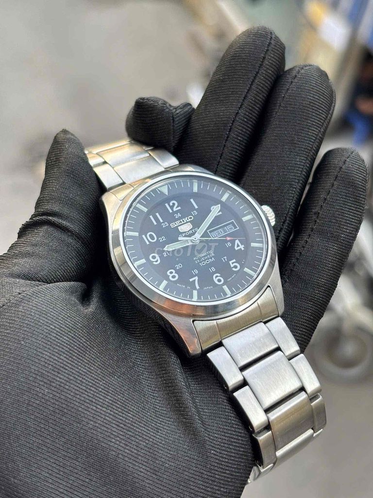 Đồng hồ Seiko 5 Sports Nam 40mm Đen 97% mới. Mua bán Đồng hồ tại Huyện Thanh Sơn Phú Thọ được đăng bởi Đinh Quốc An hình 1