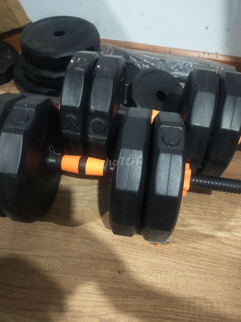 Tạ đơn 50kg Đen, Cam. Mua bán Đồ thể thao, Dã ngoại tại Quận Thanh Khê Đà Nẵng được đăng bởi nguyen thanh huynh hình 1