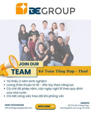 KÊ TOÁN TỔNG HỢP - KẾ TOÁN THUẾ QUẬN BÌNH THẠNH