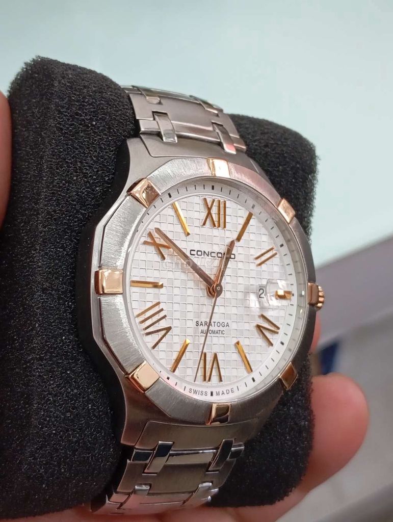 Đồng hồ Concord Saratoga Automatic Nam. Mua bán Đồng hồ tại Quận 1 Tp Hồ Chí Minh được đăng bởi Phú Đồ Cổ hình 1