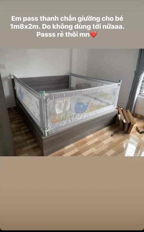 thanh chắn giường umo, 1m8x2m