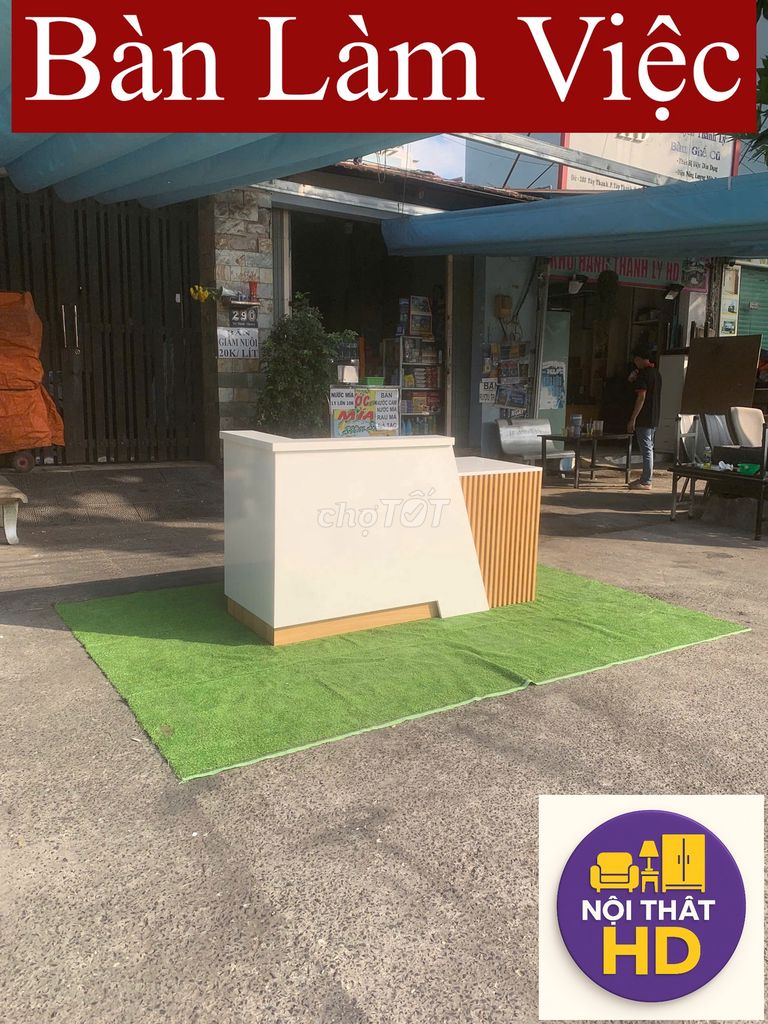 QUẦY LỄ TÂN_QUẦY THU NGÂN_QUẦY THANH LÝ_QUẦY 1M6_9. Mua bán Đồ dùng văn phòng tại Quận 10 Tp Hồ Chí Minh được đăng bởi NỘI THẤT VĂN PHÒNG 288 hình 1