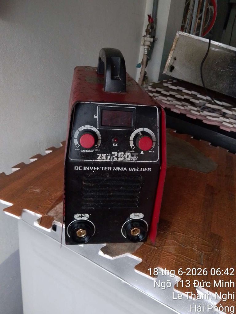 Máy hàn điện tử ZX7 250 Inverter đỏ. Mua bán Đồ chuyên dụng, Giống nuôi trồng tại Thành phố Hải Dương Hải Dương được đăng bởi Quang Bảo hình 1