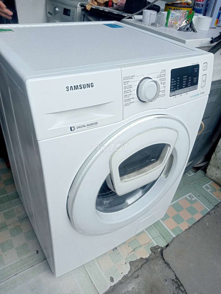 Thanh lý máy giặt Samsung inventer 8kg nguyên zinn