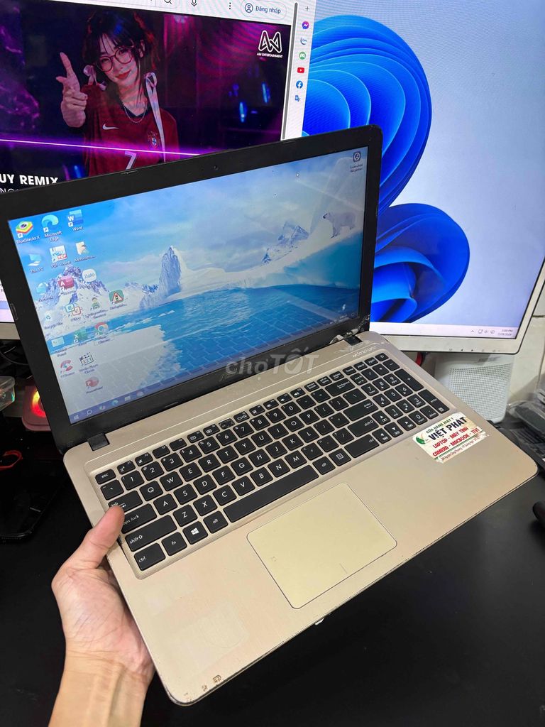 Asus X540S N3700 4GB/SSD 120GB Vàng đồng. Mua bán Laptop tại Quận 6 Tp Hồ Chí Minh được đăng bởi Máy Tính Bảo Ngọc hình 1