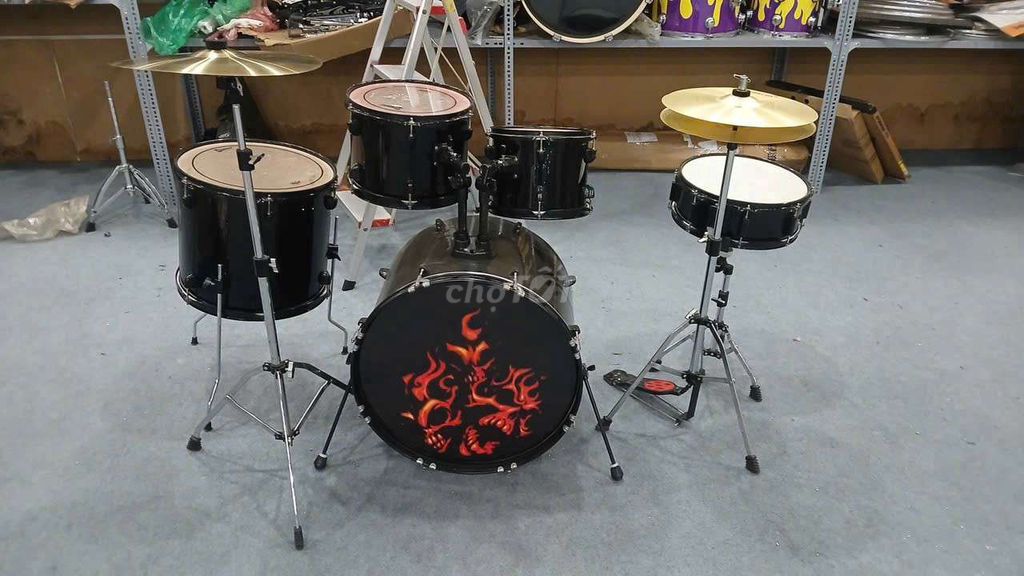 Trống cơ Yamaha Victoria Đen. Mua bán Nhạc cụ tại Quận Cầu Giấy Hà Nội được đăng bởi Quynh Tuan hình 1