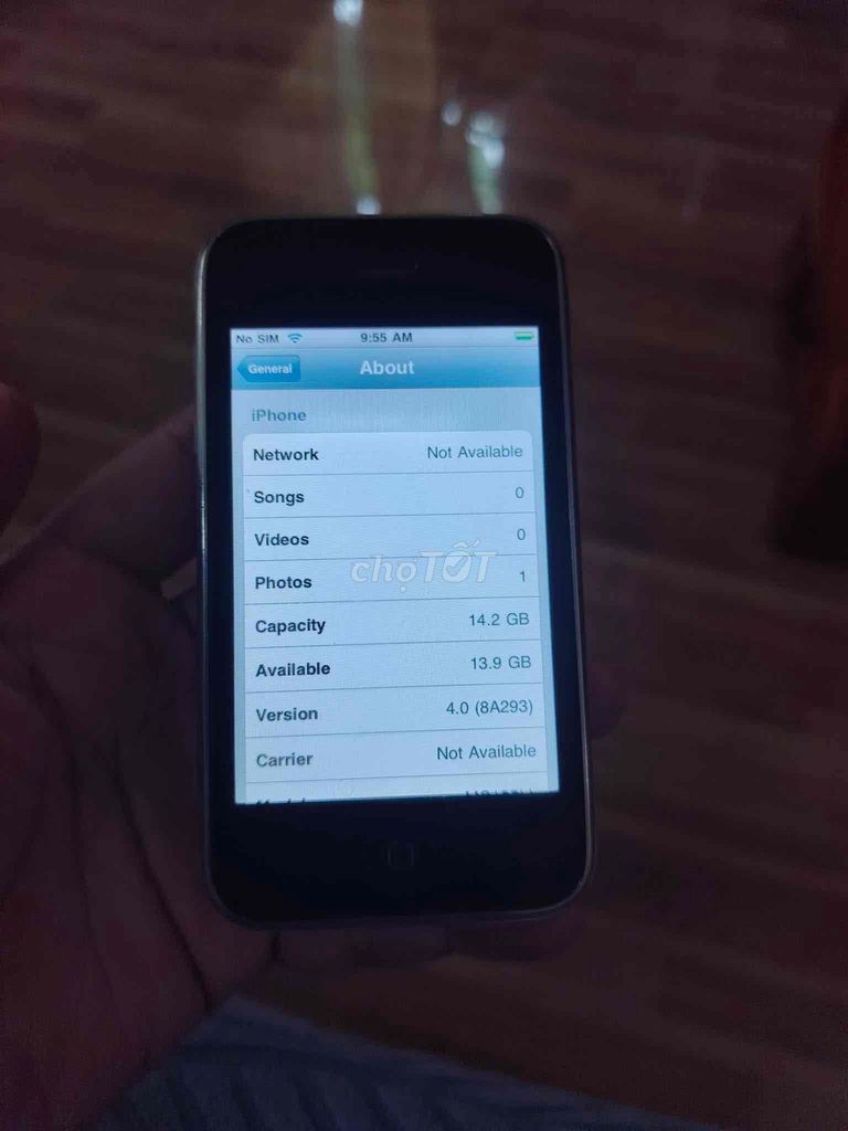 iphone 3GS16G bản LLA lock ios 4.0 Hiếm máy đã jb. Mua bán Điện thoại tại Huyện Vũng Liêm Vĩnh Long được đăng bởi phúc nguyên vlog hình 1