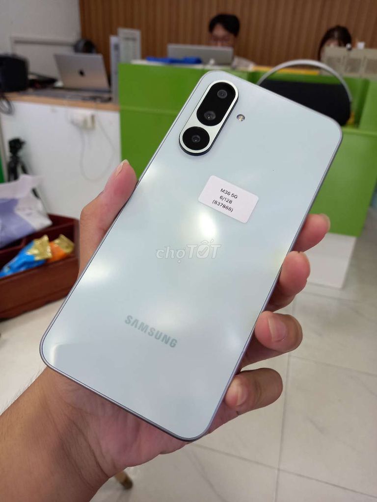 Samsung Galaxy M36 5G 128GB Xanh lá. Mua bán Điện thoại tại Quận Ngô Quyền Hải Phòng được đăng bởi lê thanh thuỷ hình 1