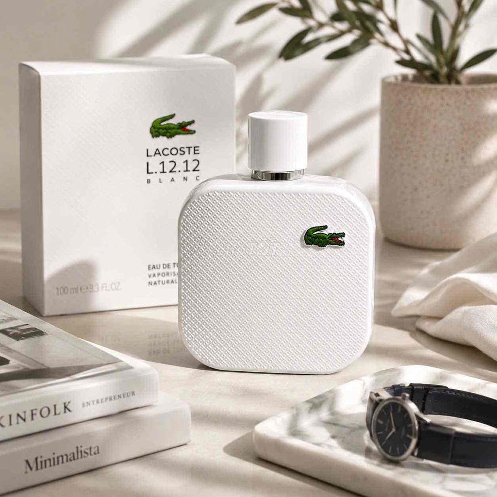 Nước hoa Lacoste L.12.12 Blanc Pure Nam 100ml. Mua bán Nước hoa tại Quận 10 Tp Hồ Chí Minh được đăng bởi Baby Girl Lovely hình 1