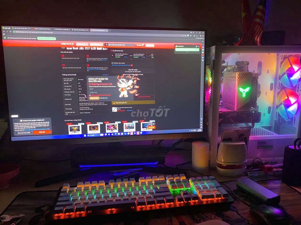 ASUS i5-10400F 16GB GTX 1660 SUPER. Mua bán Máy tính để bàn tại Quận Hoàng Mai Hà Nội được đăng bởi olala hình 1