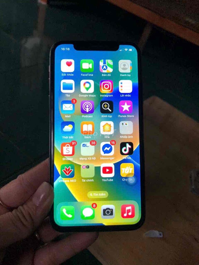 Apple iPhone X 64GB Trắng Đã sử dụng. Mua bán Điện thoại tại Thành phố Sa Đéc Đồng Tháp được đăng bởi  nguyễn nhi hình 1