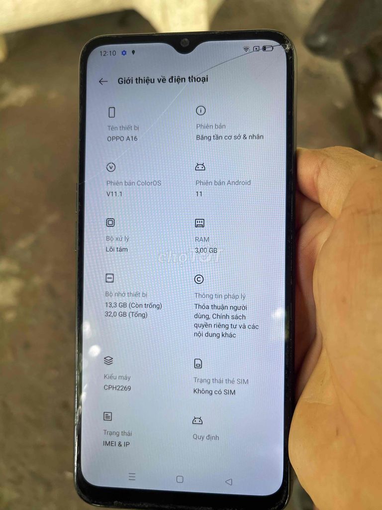 bán oppo a16 ram 3gb rom 32gb. Mua bán Điện thoại tại Huyện Giồng Trôm Bến Tre được đăng bởi Trung Muzik hình 1