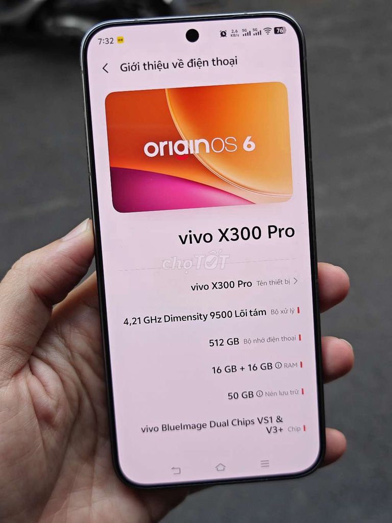 Vivo X300 Pro 512GB Fullbox có giao lưu. Mua bán Điện thoại tại Quận Tân Bình Tp Hồ Chí Minh được đăng bởi Cherry Store hình 1