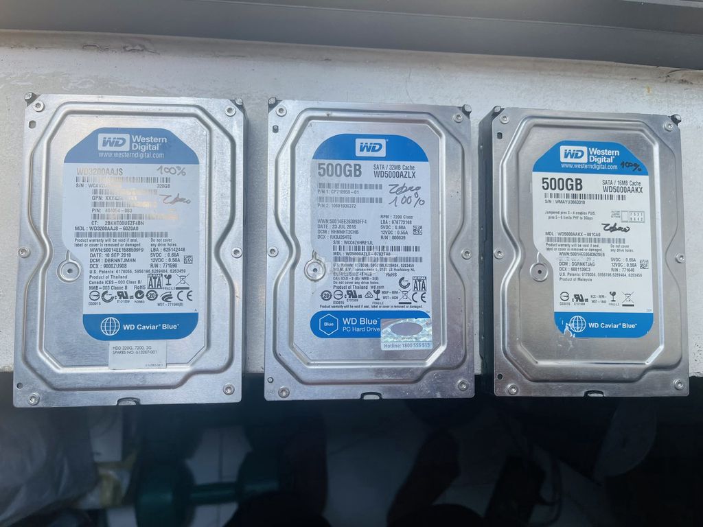 HDD Western Digital 500GB Xanh. Mua bán Linh kiện (RAM, Card...) tại Quận Hải Châu Đà Nẵng được đăng bởi Baxiqua hình 1