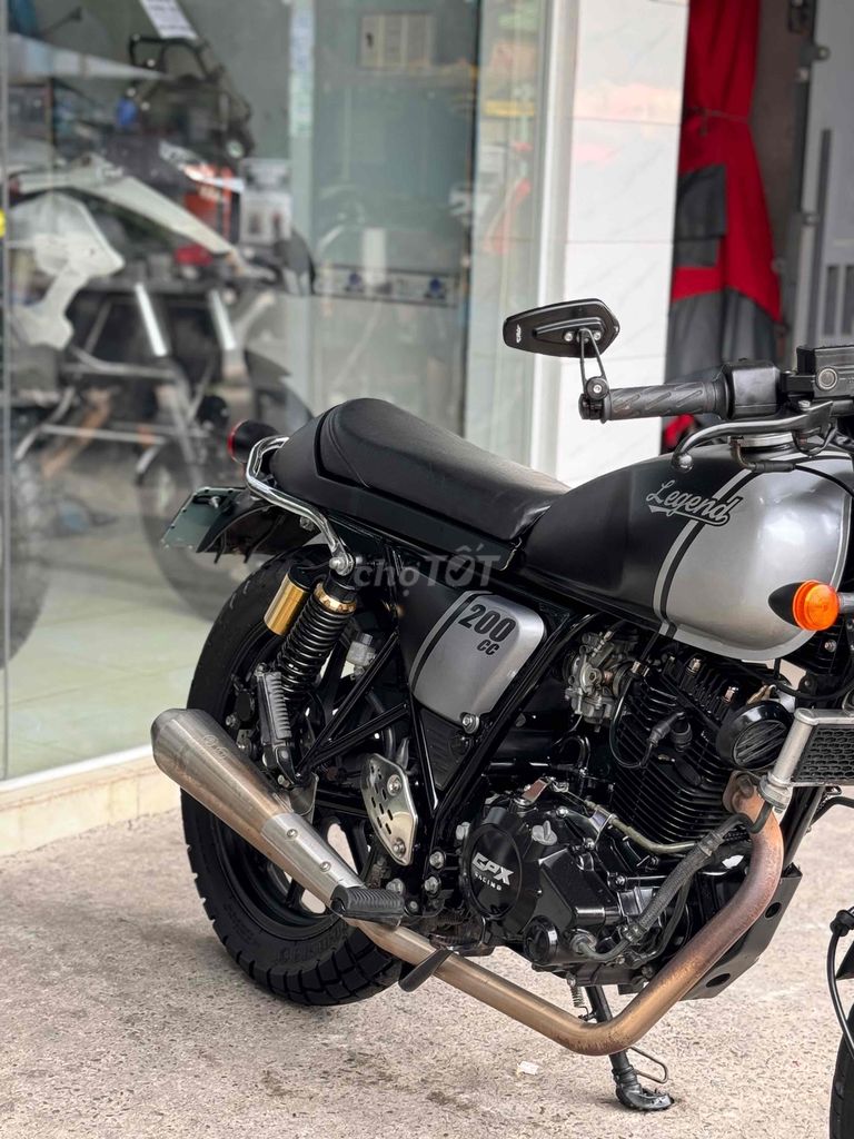 Cần bán GPX Legend 200 2020 Biển 65 9 chủ Xe keng. Mua bán Xe máy tại Quận Bình Tân Tp Hồ Chí Minh được đăng bởi Việt Motor Bình Tân hình 3