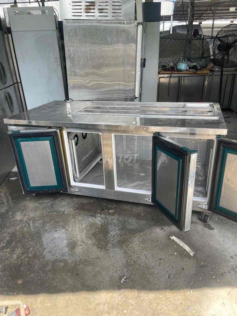 Bàn mát salad Leejan 15 khay Inox bảo hành 6 tháng. Mua bán Tủ lạnh tại Thành phố Thủ Đức Tp Hồ Chí Minh được đăng bởi ĐIỆN MÁY THỦ ĐỨC hình 1