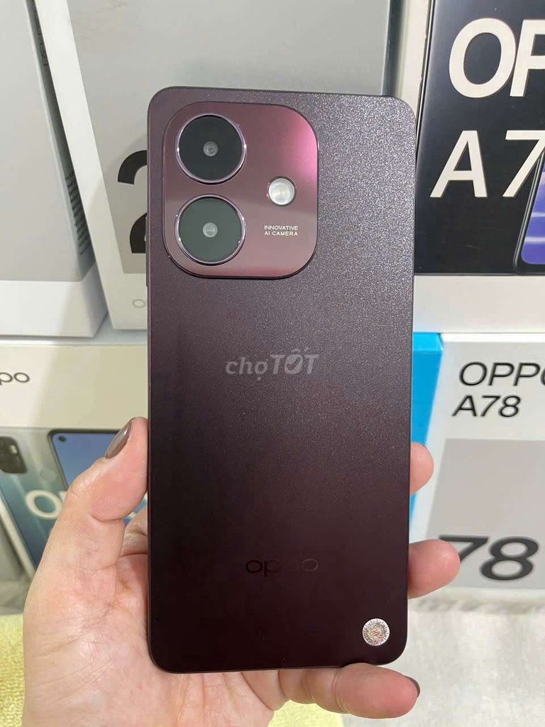 Oppo A3X 128GB Đỏ tím 99%. Mua bán Điện thoại tại Thành phố Bến Tre Bến Tre được đăng bởi Gia Hân Mobile hình 1