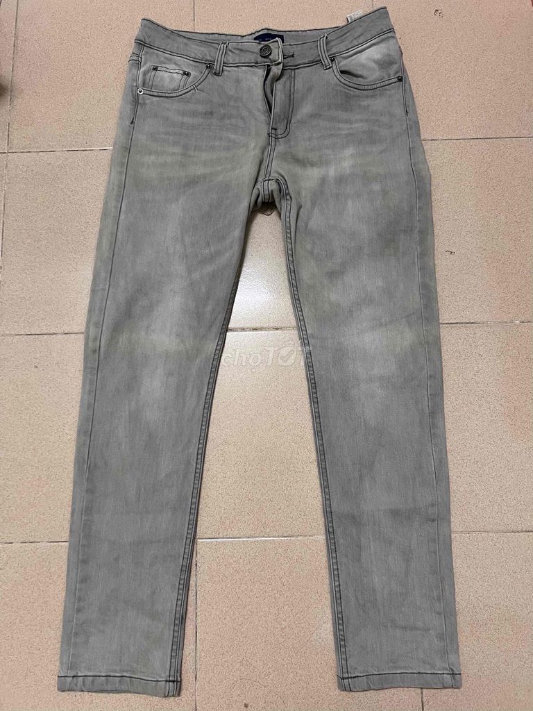 Quần jean Zara Nam Xám lông chuột co giãn. Mua bán Quần áo tại Quận 12 Tp Hồ Chí Minh được đăng bởi Minh Tân hình 1