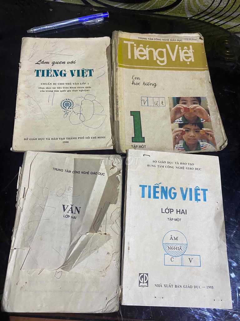 sách tiếng việt 1992-1993