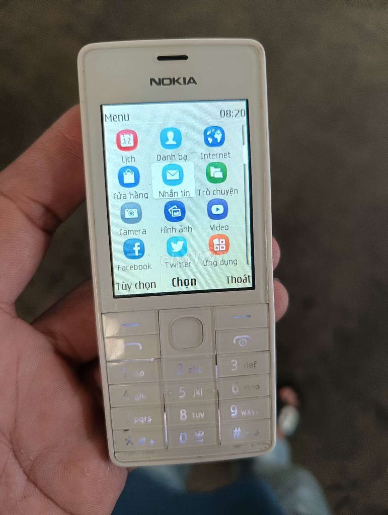 Nokia 515 Điện thoại phổ thông màu vàng. Mua bán Điện thoại tại Thành phố Thủ Đức Tp Hồ Chí Minh được đăng bởi điện tử gia re hình 1