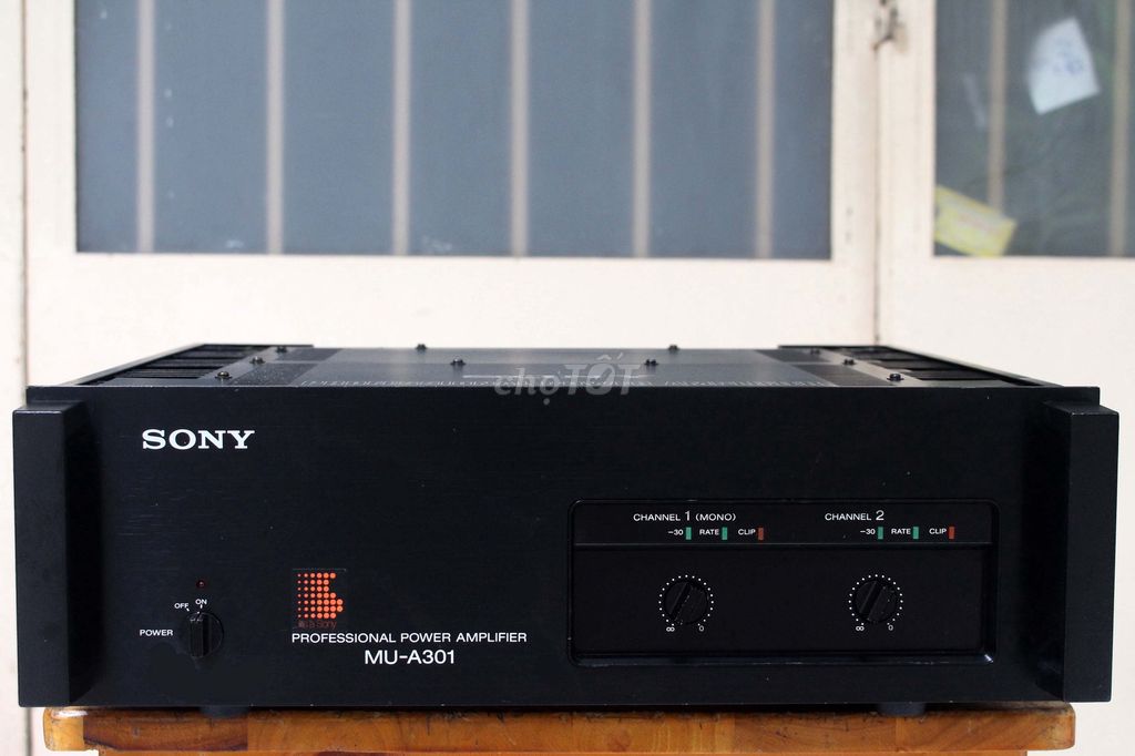 Power amplifier Sony MU-A301 made in Japan. Mua bán Tivi, Âm thanh tại Quận 8 Tp Hồ Chí Minh được đăng bởi tran thanh long hình 1