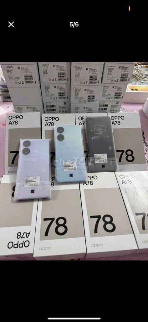 Điện thoại Oppo A78 đẹp keng full phụ kiện. Mua bán Điện thoại tại Quận 8 Tp Hồ Chí Minh được đăng bởi Gạch Mobile  hình 1