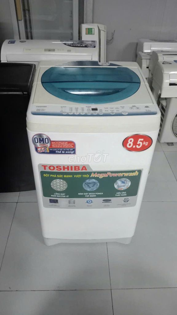 Máy giặt Toshiba 8.2kg Trắng tiết kiệm điện nước. Mua bán Máy giặt tại Thành phố Biên Hòa Đồng Nai được đăng bởi cún con hình 1