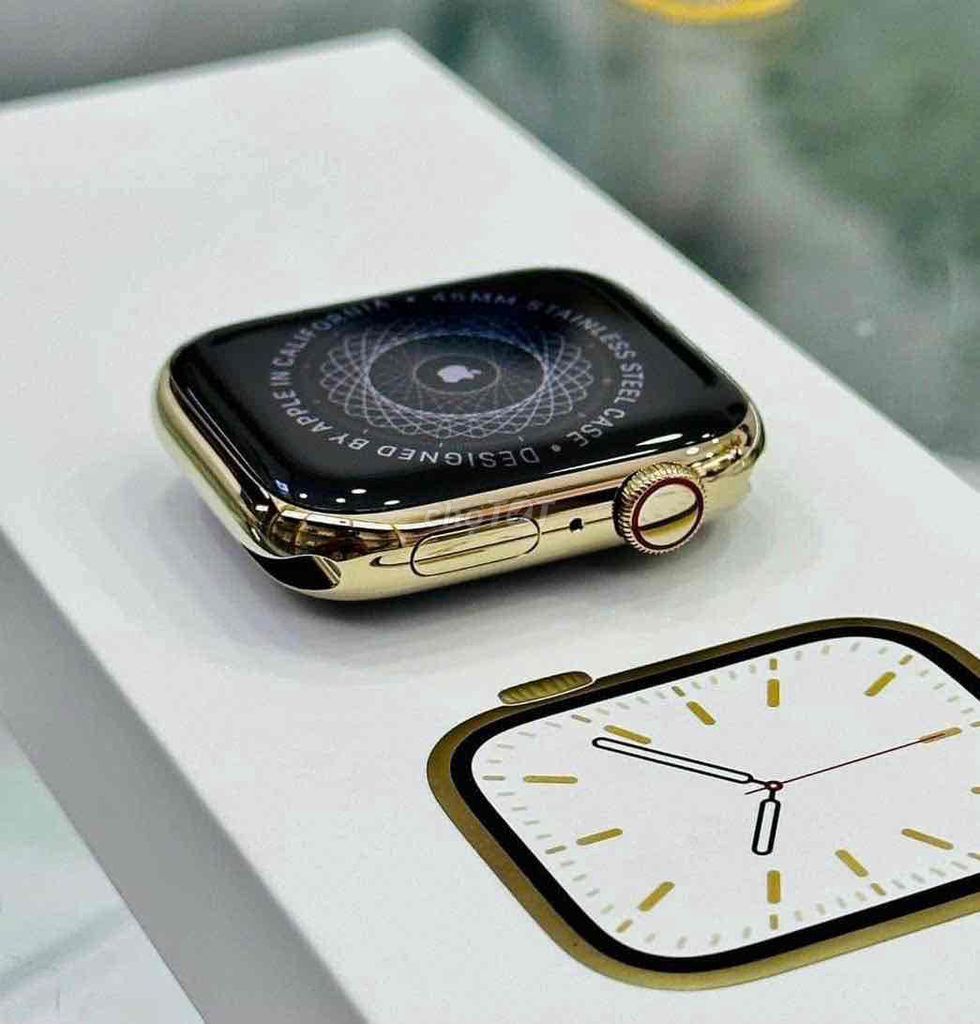 ⌚️Apple Watch Series 6 44mm Vàng Thép Zin áp. Mua bán Thiết bị đeo thông minh tại Quận Bình Tân Tp Hồ Chí Minh được đăng bởi POLY STORE APPLE hình 1