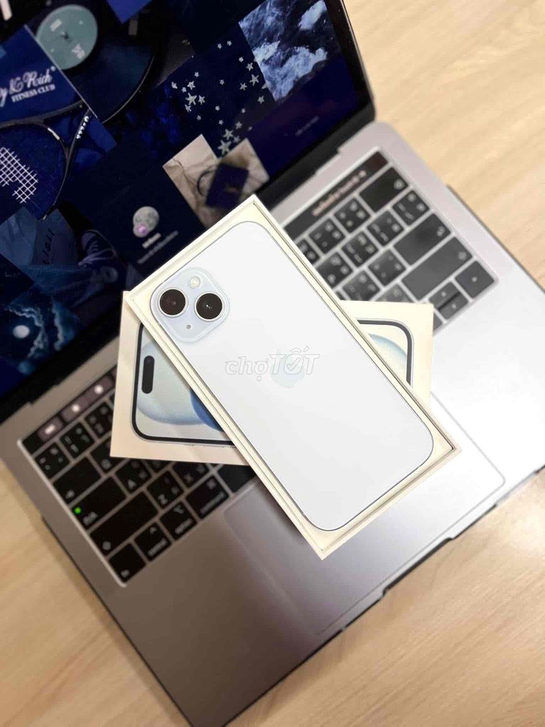 iPhone 15 128GB Xanh FULLBOX BH APPLE 03/2025. Mua bán Điện thoại tại Quận 10 Tp Hồ Chí Minh được đăng bởi iStockHCM hình 1