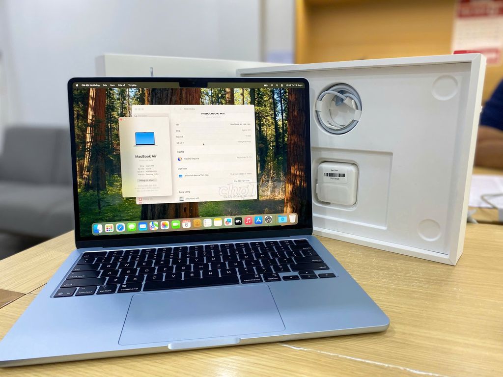 Macbook Air M4 Ram 16Gb SSD 256Gb SkyBlue. Mua bán Laptop tại Quận 10 Tp Hồ Chí Minh được đăng bởi Lapvn hình 1
