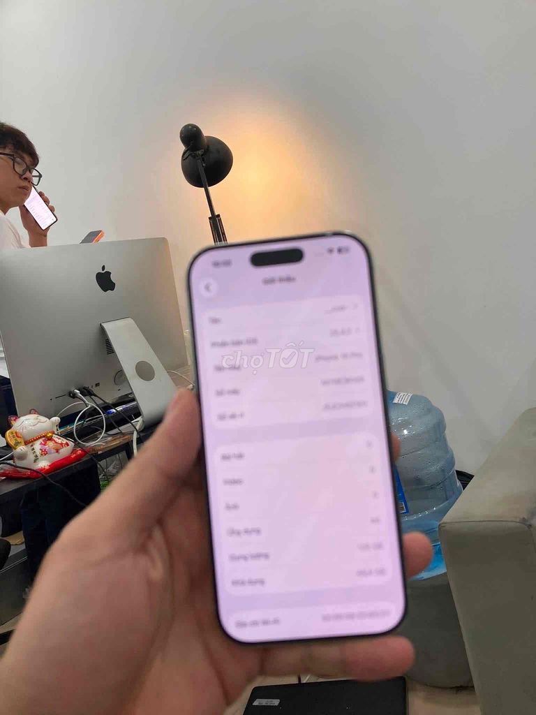 Apple iPhone 16 Pro Trắng 91%. Mua bán Điện thoại tại Quận Cầu Giấy Hà Nội được đăng bởi TicoSmartphone hình 1