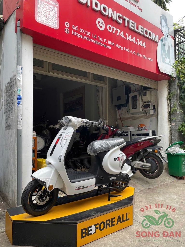 🔥 BC1 TRẮNG ĐEN – NGẦU GỌN, CHẤT KHỎI BÀN 🔥. Mua bán Xe điện tại Quận Bình Tân Tp Hồ Chí Minh được đăng bởi Xe Điện Song Đan  Before NPP MN hình 5