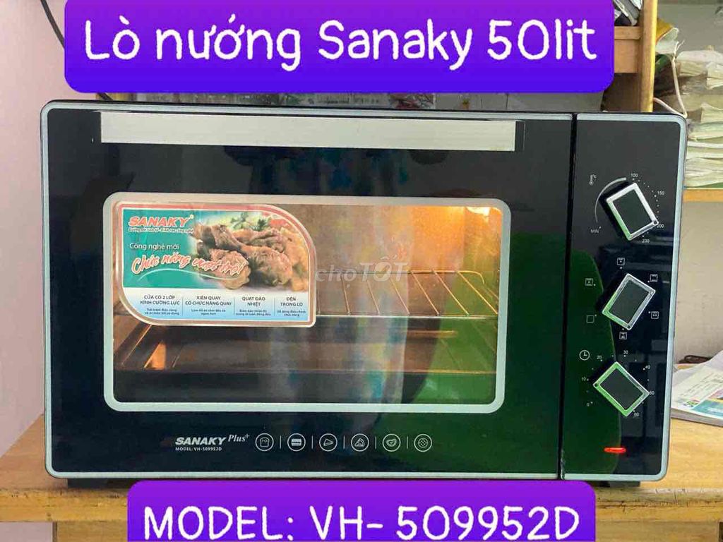 Lò nươnag Sanaky 50lit. Mua bán Bếp, lò, đồ điện nhà bếp tại Quận Thanh Khê Đà Nẵng được đăng bởi Ti hình 1