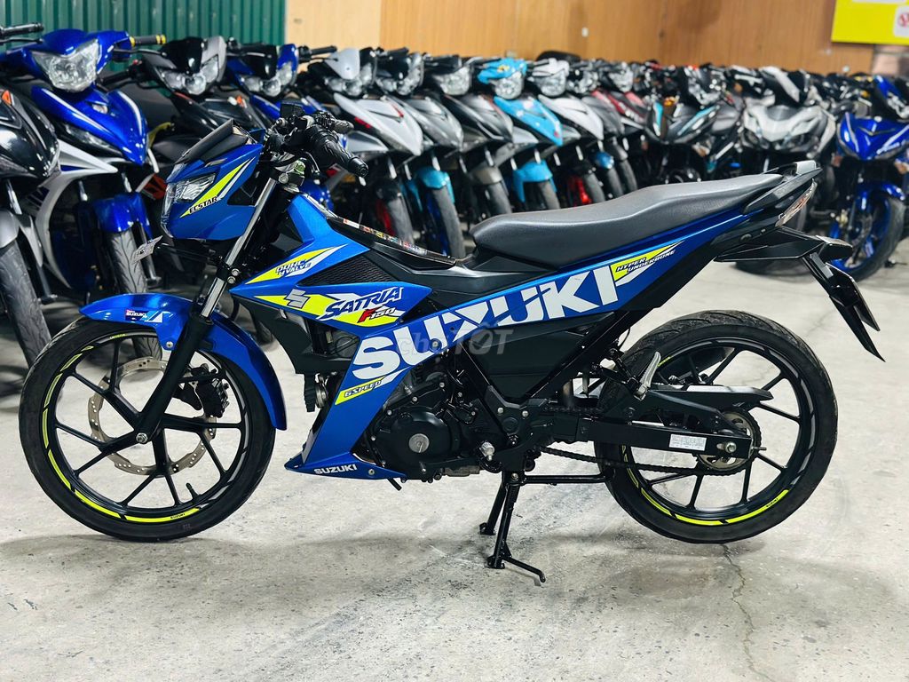 XE MÁYTHANH TÙNG_SATRIA 150 XANH XE NHẬP MÁY ZIN. Mua bán Xe máy tại Quận Nam Từ Liêm Hà Nội được đăng bởi THANH TÙNG hình 4