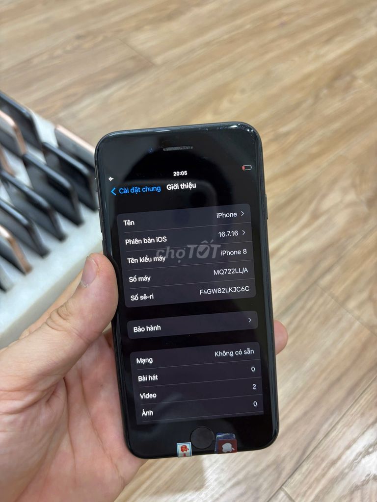 Apple iPhone 8 64GB Đen Quốc tế 86%. Mua bán Điện thoại tại Quận Bắc Từ Liêm Hà Nội được đăng bởi Cửa hàng Bính Táo hình 1