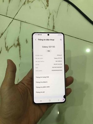 Bán Xác Samsung S21 5g Zin hỏng hẳn màn. Mua bán Điện thoại tại Quận Hà Đông Hà Nội được đăng bởi Hùng Mạnh Mobile