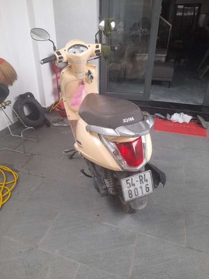 SYM Tay ga màu Vàng kem. Mua bán Xe máy tại Huyện Cần Đước Long An được đăng bởi Yen Nha