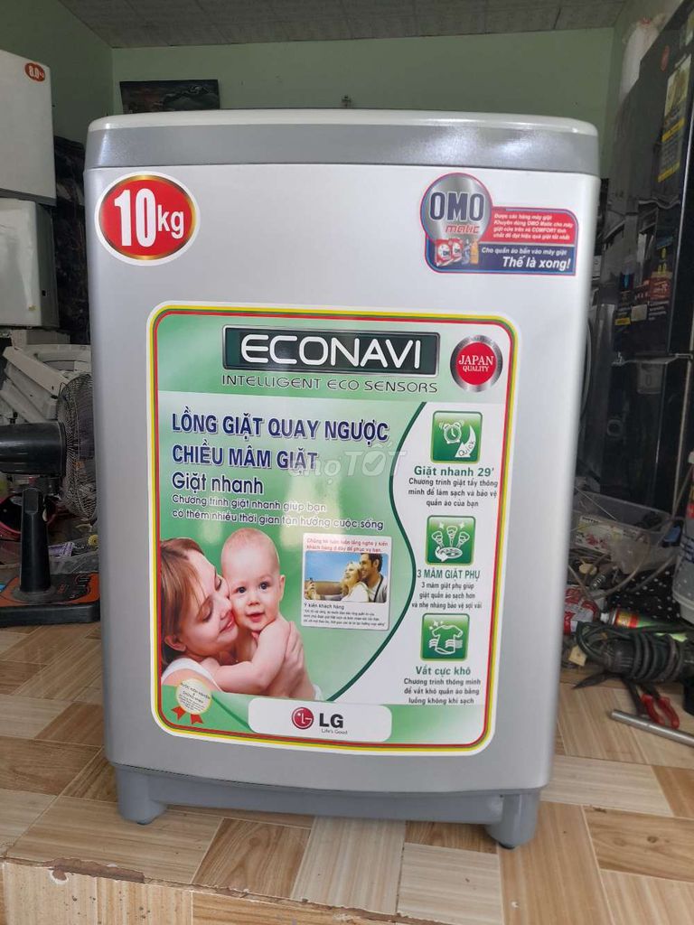 Máy giặt hiệu LG 10kg. Mua bán Máy giặt tại Huyện Châu Phú An Giang được đăng bởi QUANG THỆN hình 1