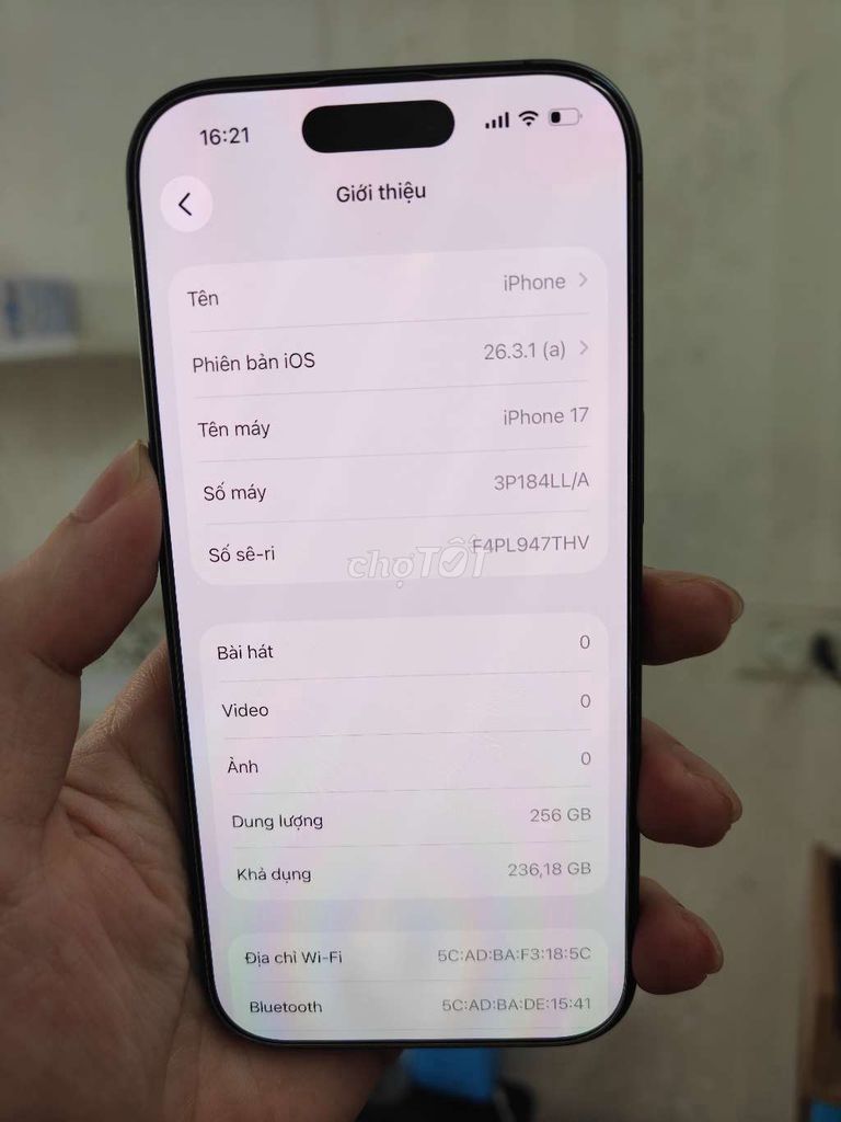 iPhone 17 256GB Đen 98% ngon mượt. Mua bán Điện thoại tại Quận Thanh Xuân Hà Nội được đăng bởi cửa hàng điện thoại giá rẻ hình 1