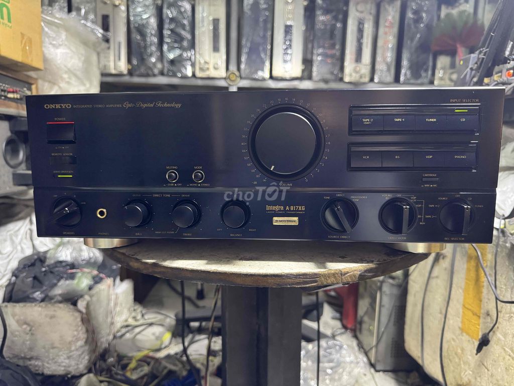 Amply Onkyo A-817XG cs-200w máy chạy 8 sò Mosfet.. Mua bán Tivi, Âm thanh tại Quận 12 Tp Hồ Chí Minh được đăng bởi Thao Đặng hình 1