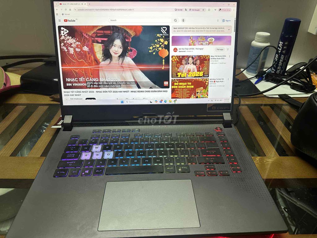 ROG Laptop Đen Đã sử dụng. Mua bán Laptop tại Quận Hoàng Mai Hà Nội được đăng bởi Đặng Hồng Hải hình 1