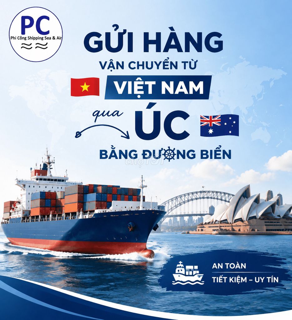 Dịch vụ vận chuyển Việt Nam - Úc. Dịch vụ tại Quận Phú Nhuận Tp Hồ Chí Minh được đăng bởi Đông Anh - VCQT hình 1