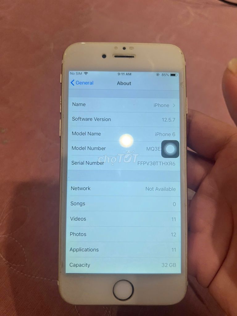 Apple iPhone 6 32GB Vàng. Mua bán Điện thoại tại Thành phố Thủ Đức Tp Hồ Chí Minh được đăng bởi Trang hình 1